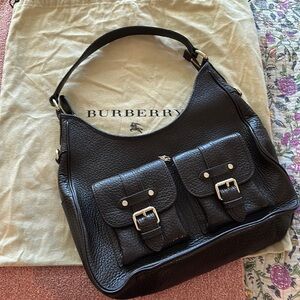 Authentic Vintage Burberry Hobo
